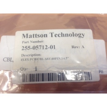 Mattson Technology 255-05712-01 Flex PCB/CBL ASY,60PIN,14.5"